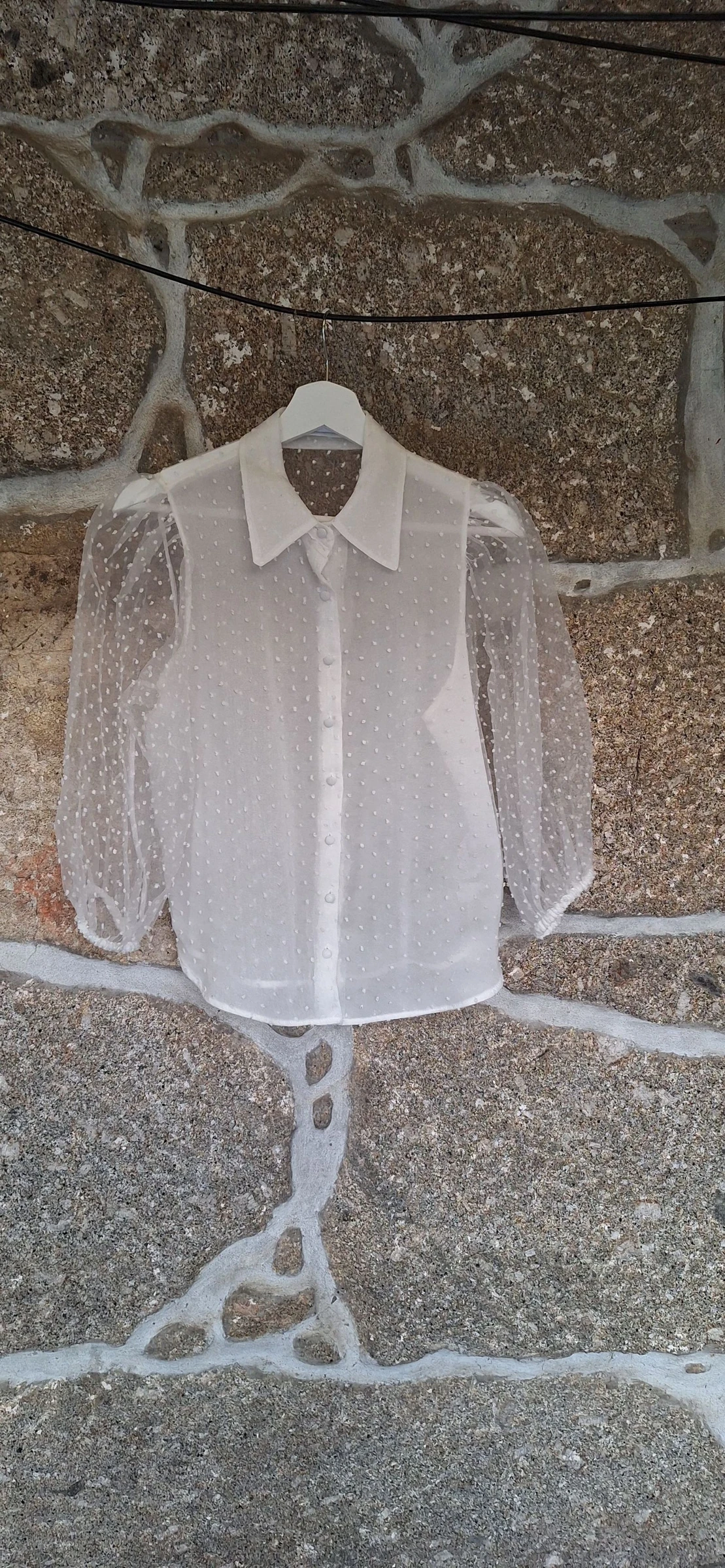 Blusa Tule Tamanho M
